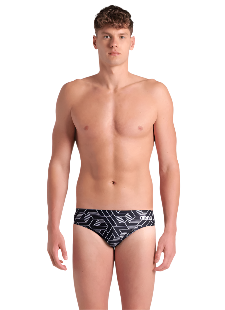 Arena Men's Escape Brief Swimsuit - Team Black