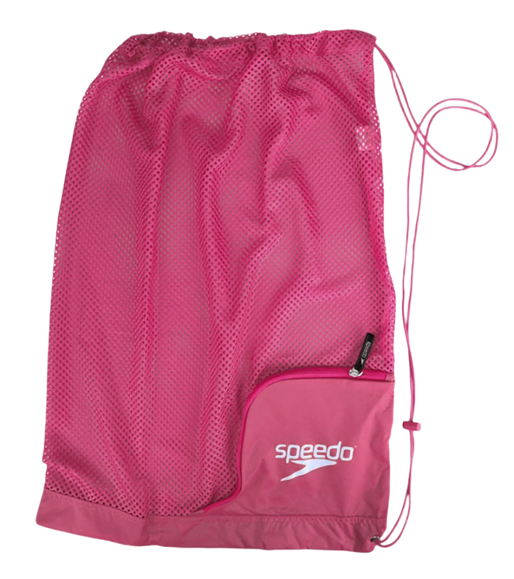 Speedo Ventilator Deluxe Mesh Gear Bag - Fuchsia Purple
