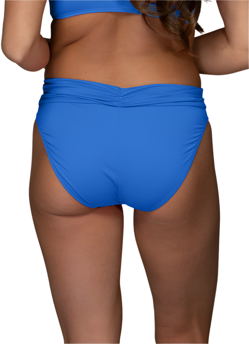 Jantzen Julie Banded Hipster - Cornflower