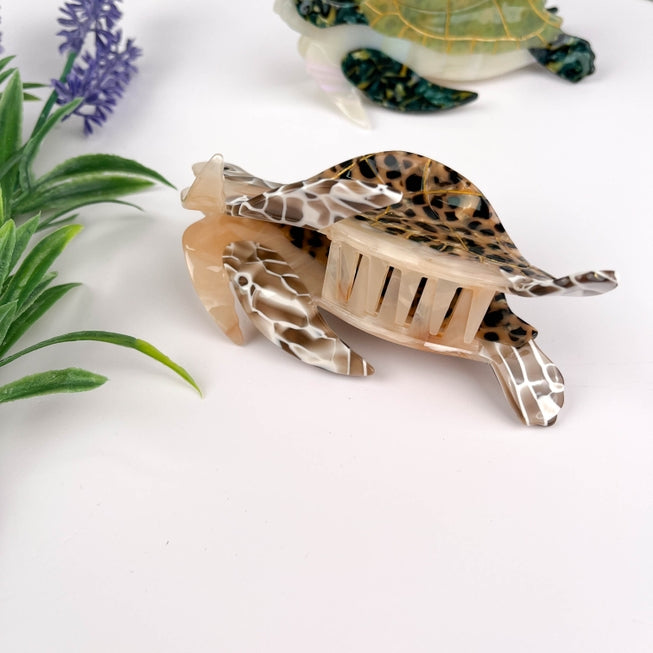 SSR Acetate Turtle Hair Claw Clip - Brown