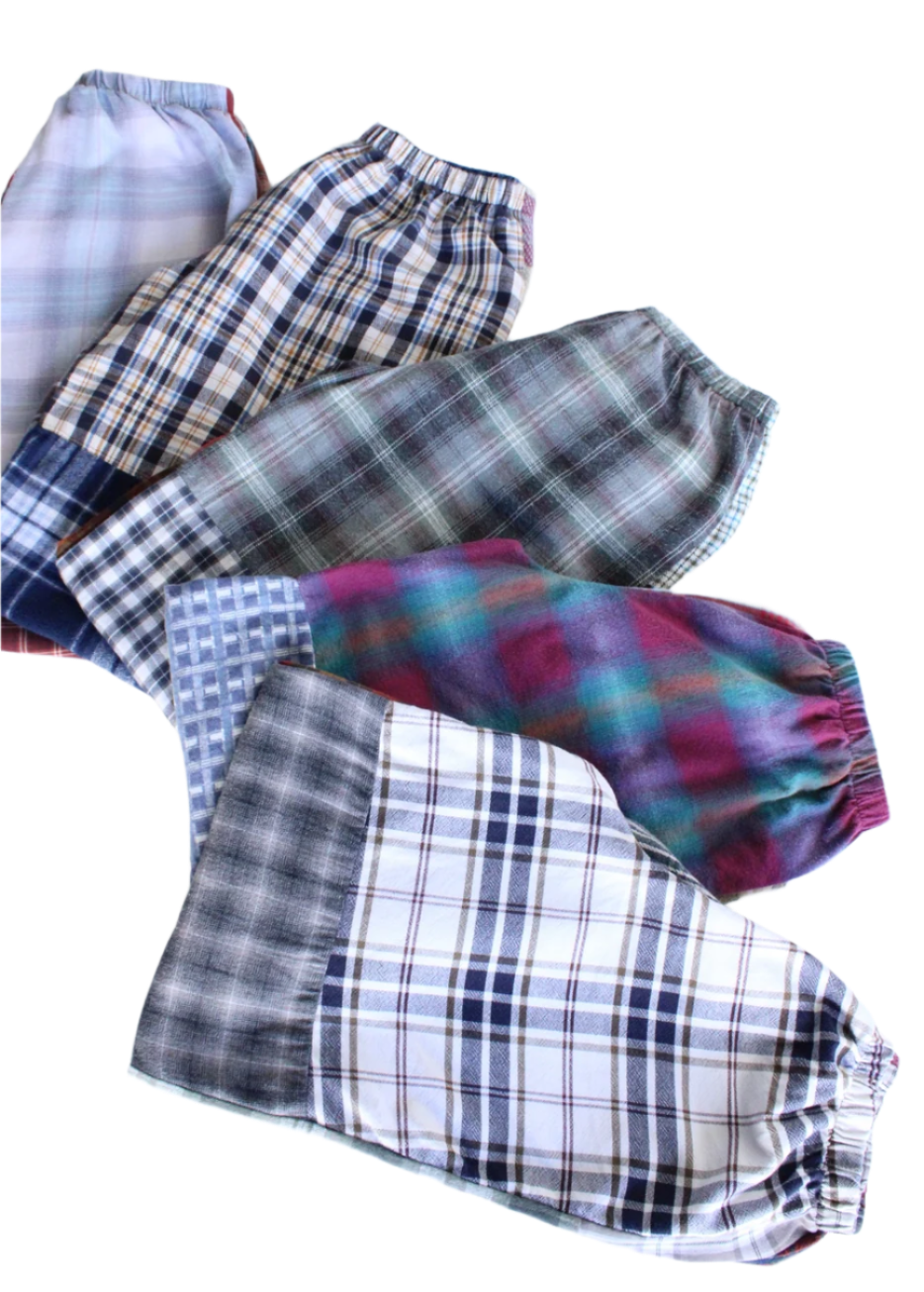 American Recycled Clothing Eco Flannel Pants - Assorted