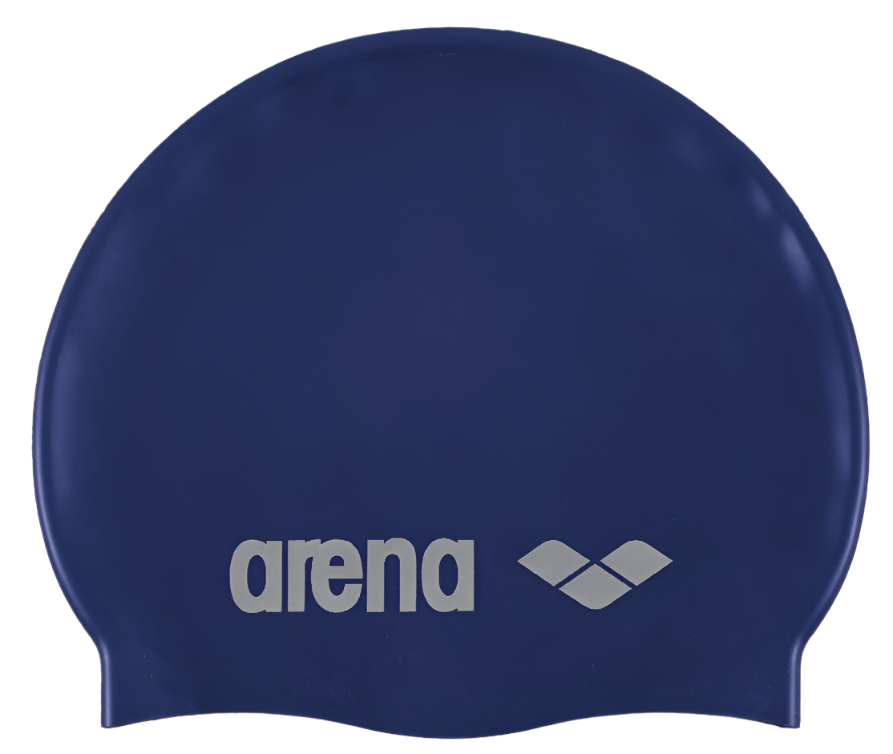Arena Classic Silicone Swim Cap - Denim