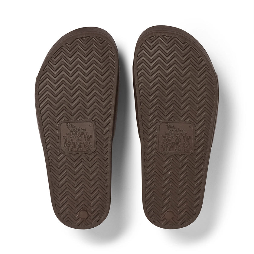 Archies Arch Support Slides - Brown