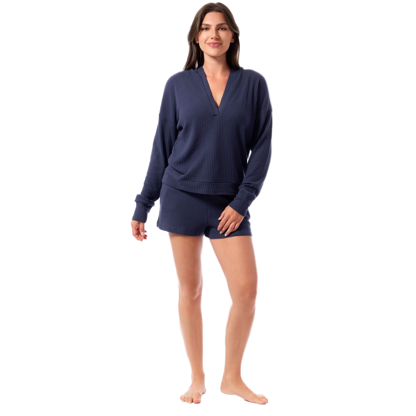 Jantzen Relaxed Lounge Drawstring Shorts - Navy