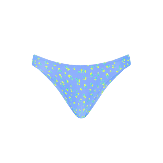 Kulani Kinis Minimal Full Coverage Bikini Bottom - Lemon Bloom