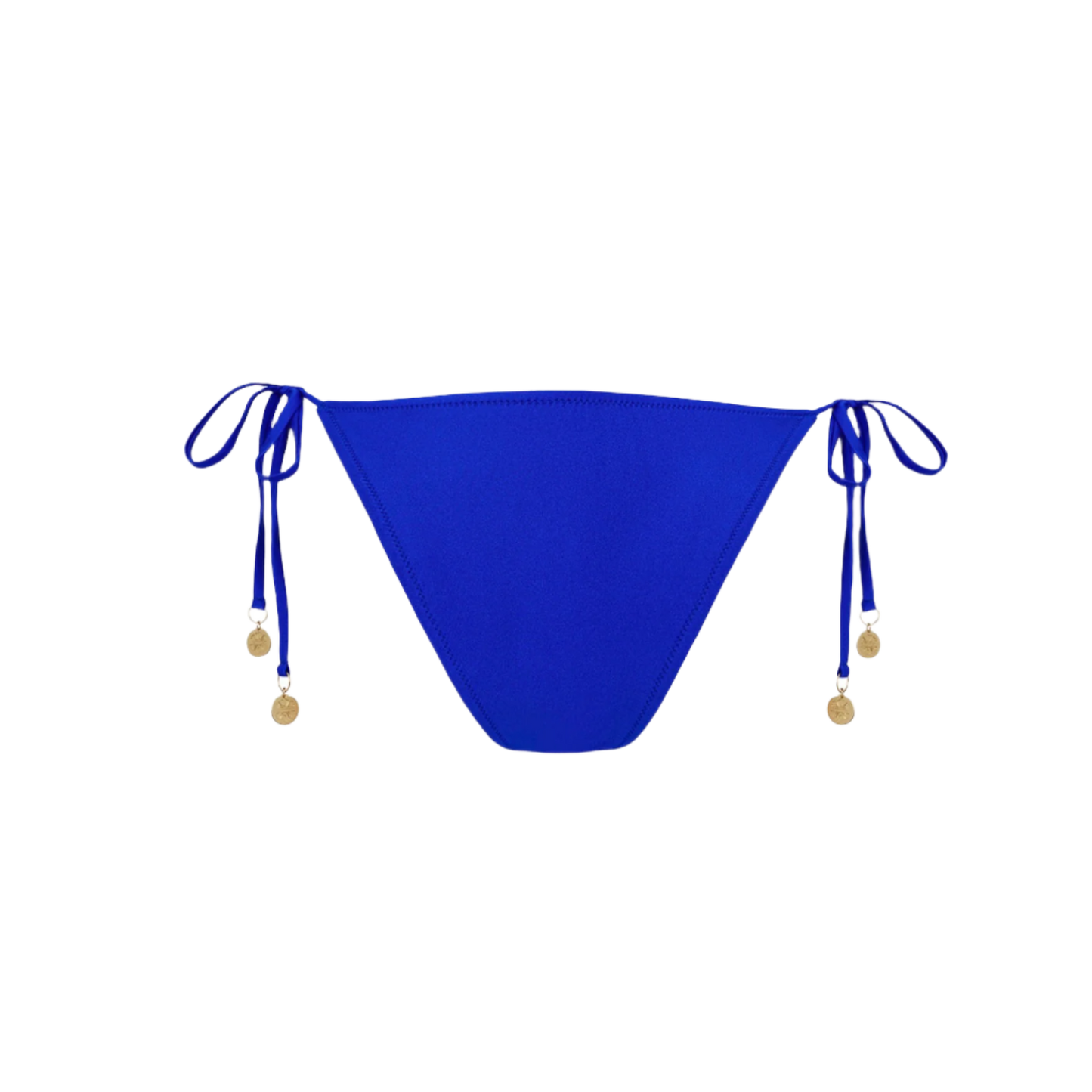 Kulani Kinis Ring Cheeky Tie Side Bikini Bottom - Blue Lagoon
