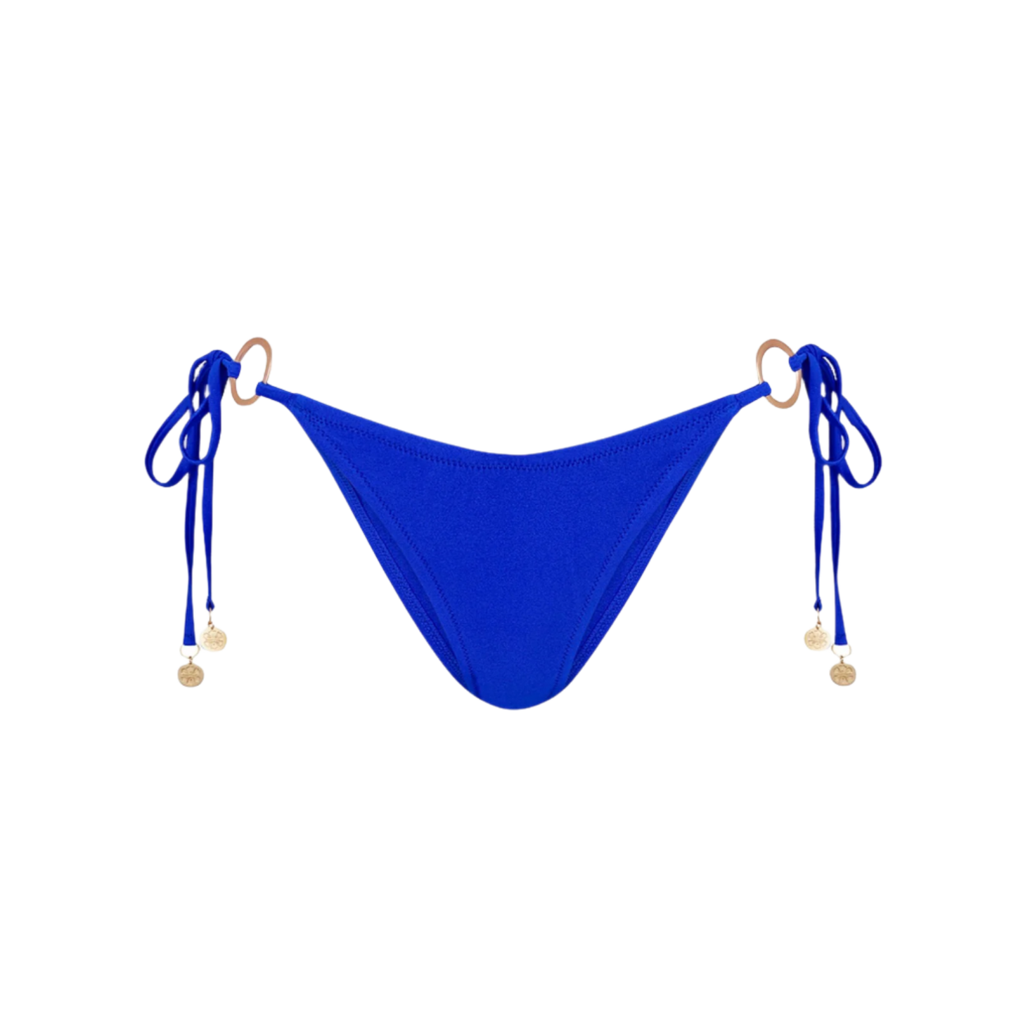 Kulani Kinis Ring Cheeky Tie Side Bikini Bottom - Blue Lagoon