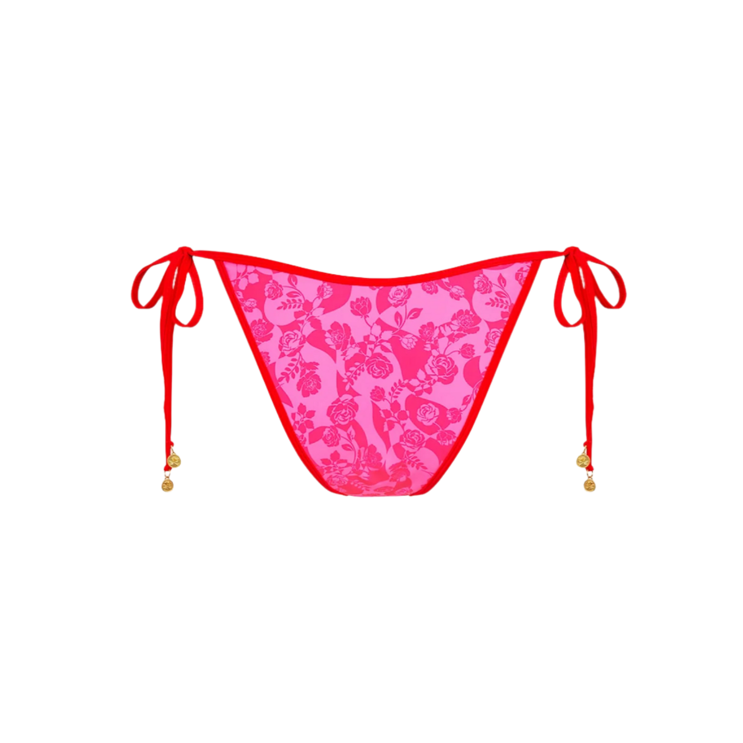 Kulani Kinis Bind Dipped Cheeky Tie Bikini Bottom - Hearts Collide