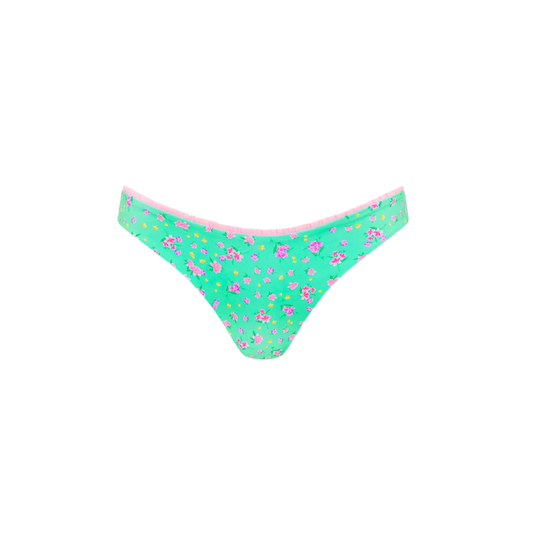 Kulani Kinis Decorative Minimal Cheeky Bikini Bottom - Mint Macaron