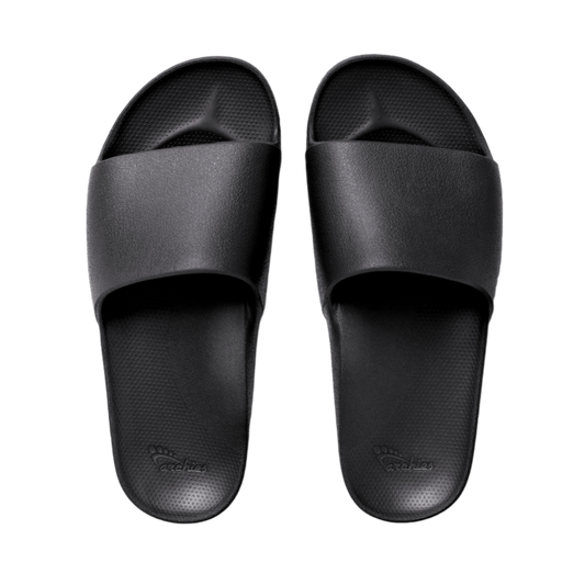 Archies Arch Support Slides - Black