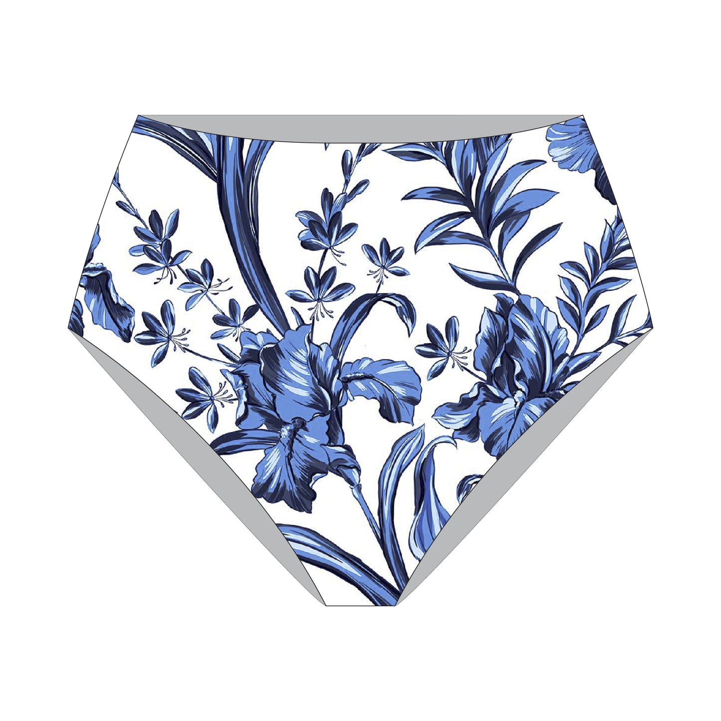 Jantzen Comfort Core High Waist Bottom - Botanical Bloom White
