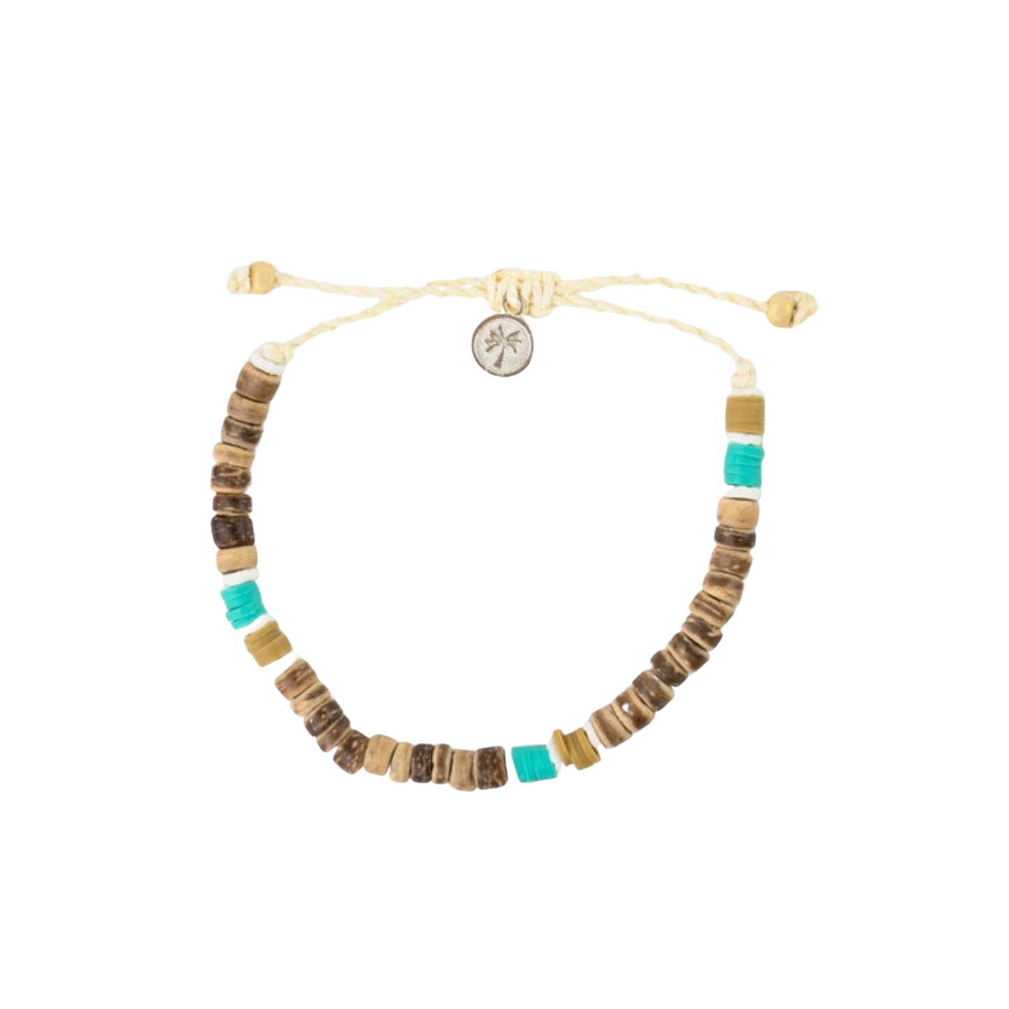 Pineapple Island Nomad Disc Bracelet - Earthtones