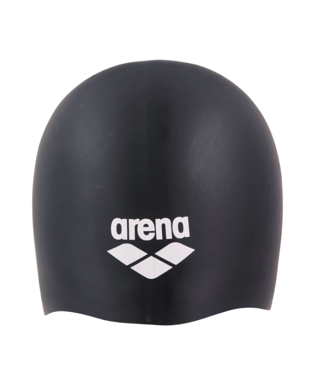 Arena Long Hair Silicone Swim Cap - Black White