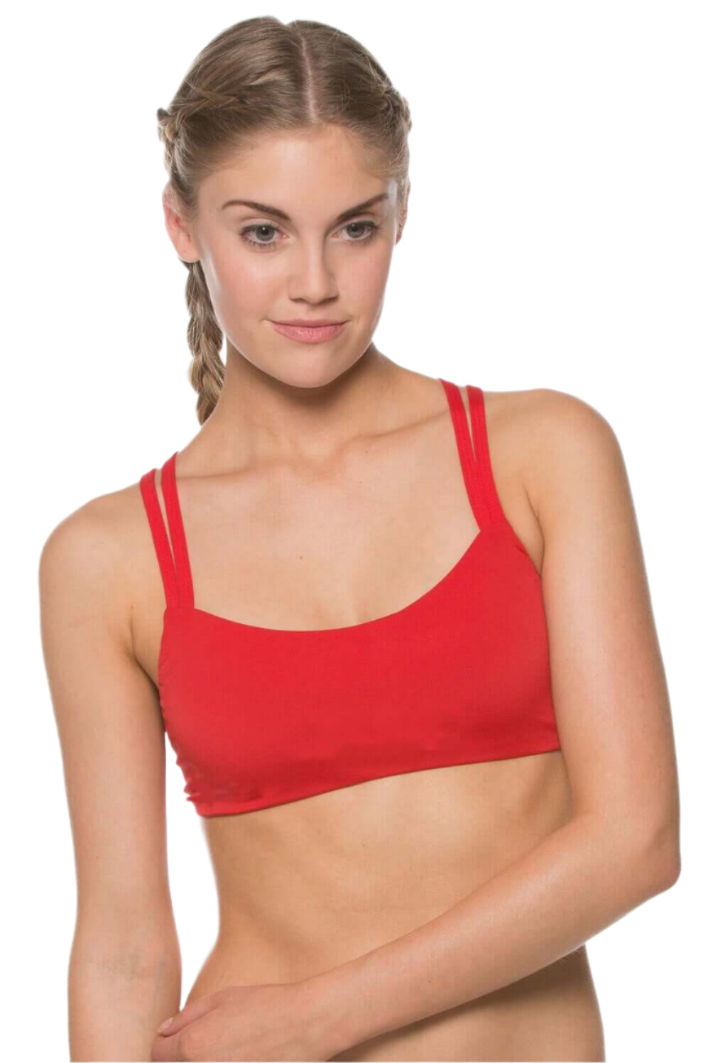 Jolyn Fendrick Bikini Top - Red