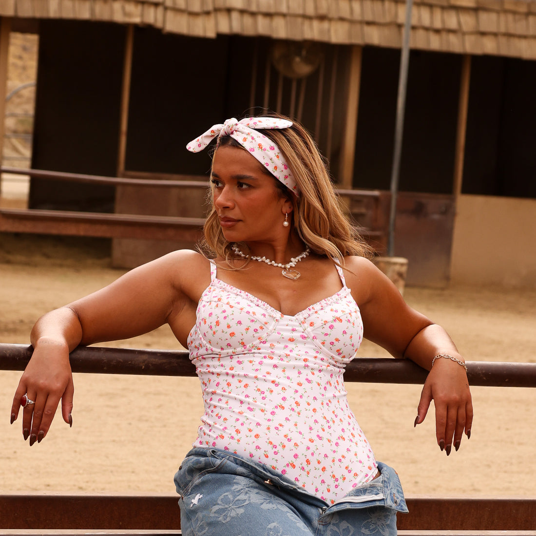 Kulani Kinis Headband - Rosie Posie