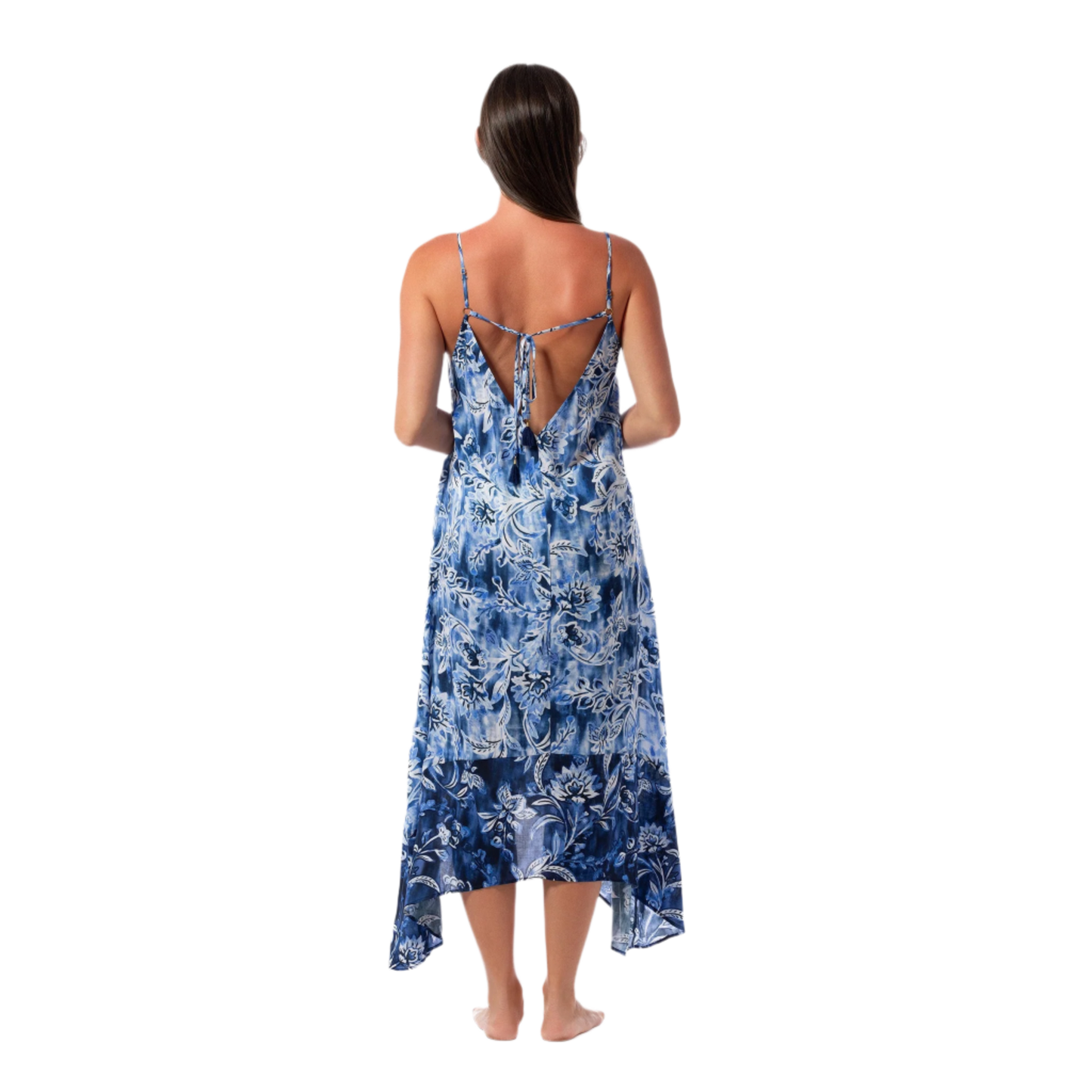 Jantzen Maggie Scarf Dress - Ocean Mosaic