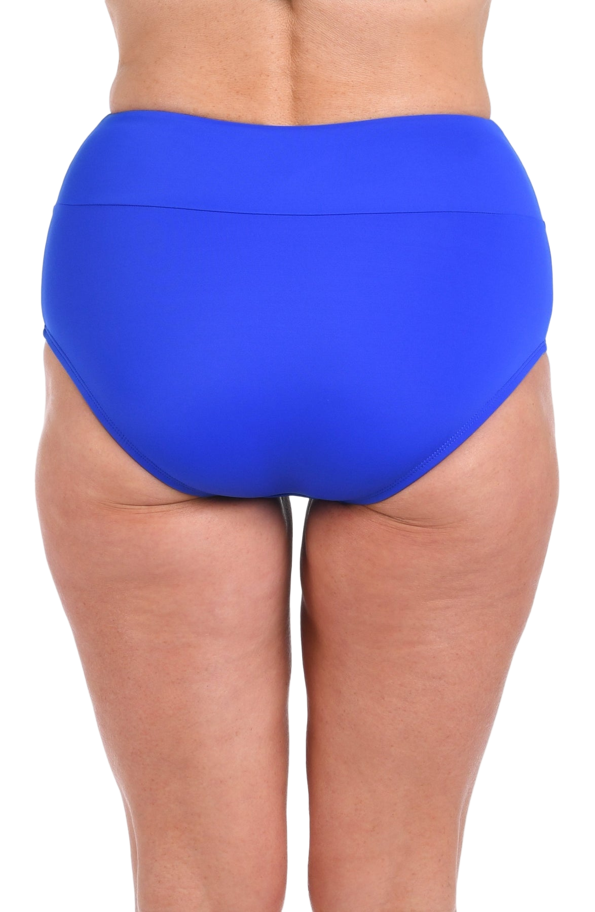 Maxine of Hollywood Wide Band Full Pant Swim Bottom - Cobalt