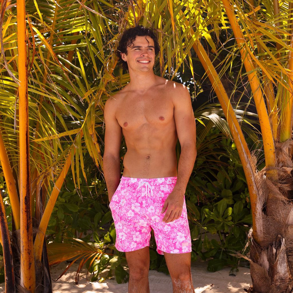 Kulani Kinis Men's Swim Trunks - Island Blush