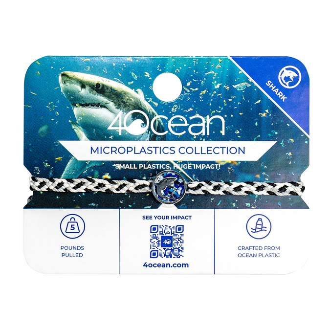 4ocean Microplastics Bracelet - Shark