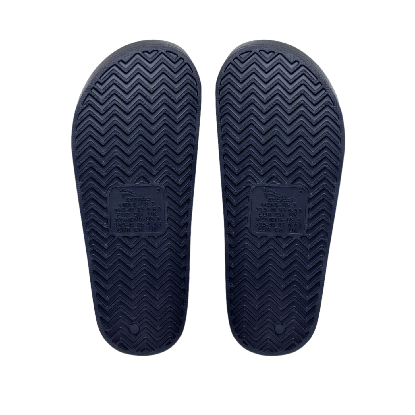Archies Arch Support Slides - Navy