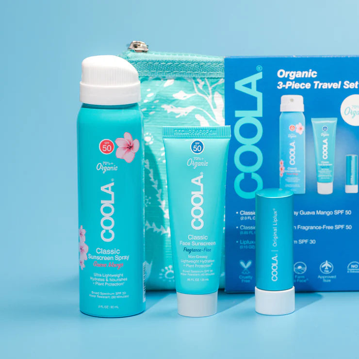 COOLA 3-Piece Classic Travel Kit