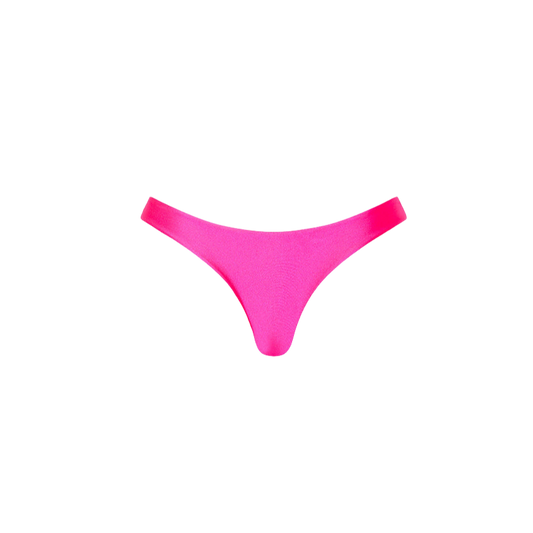 Kulani Kinis Minimal Full Coverage Bikini Bottom - Posh Pink - FINAL SALE