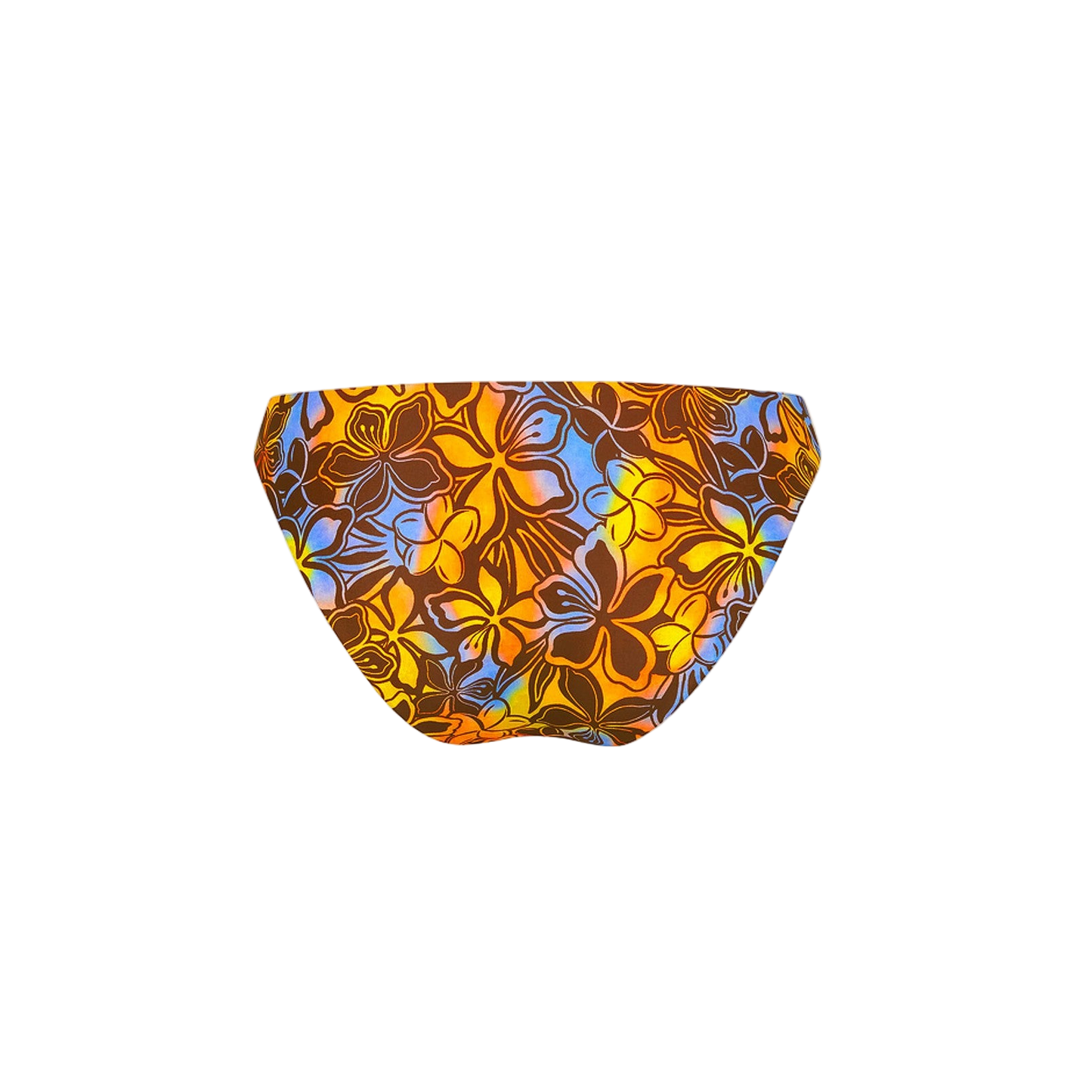 Kulani Kinis Minimal Full Coverage Bikini Bottom - Frangipani Fizz