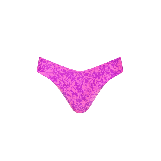 Kulani Kinis Cheeky V Bikini Bottom - Bubble Berry