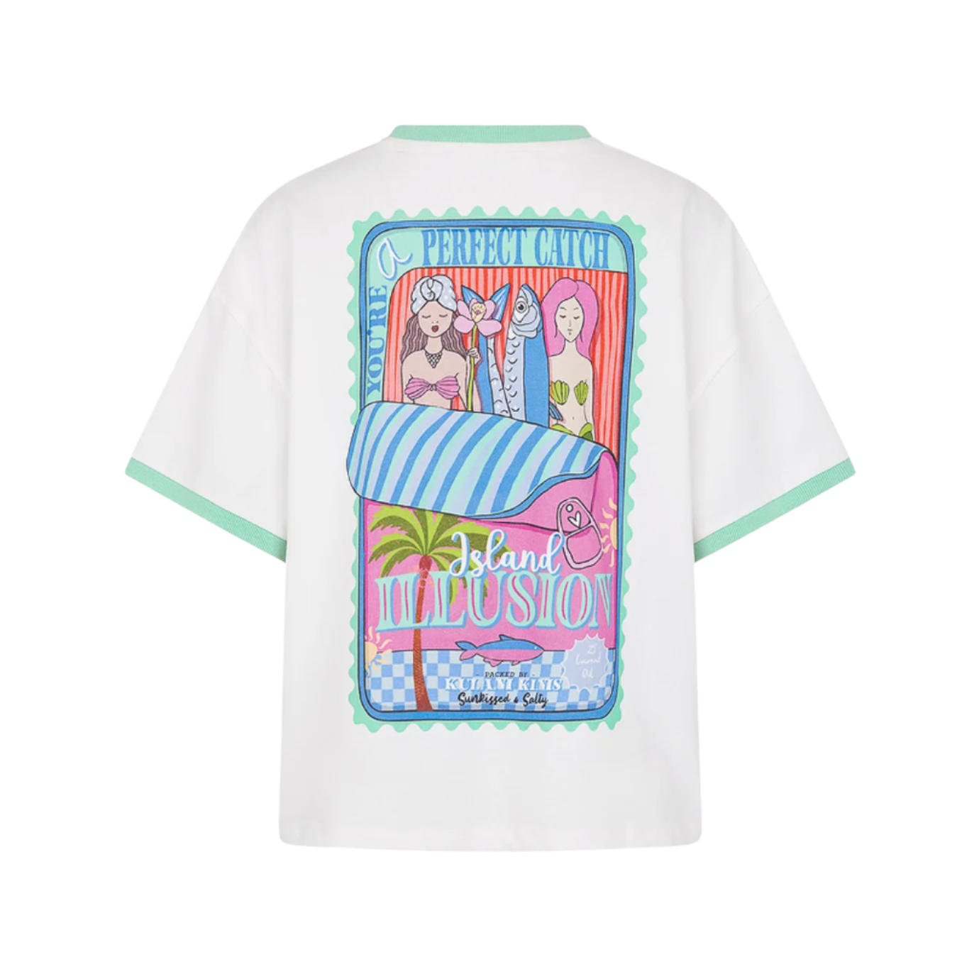 Kulani Kinis Boyfriend Bind Tee - Island Illusion