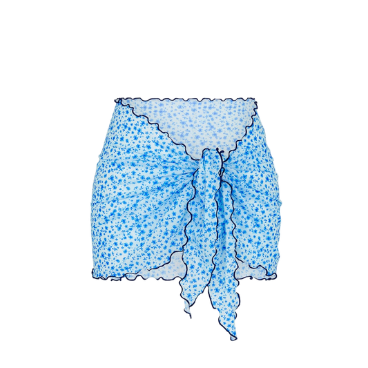 Kulani Kinis Mini Mesh Sarong - Dream Flower