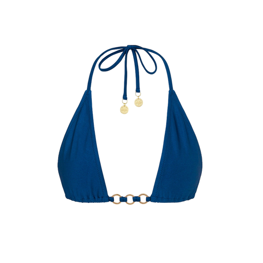 Kulani Kinis Trio Ring Triangle Bikini Top  - Mystic Moon
