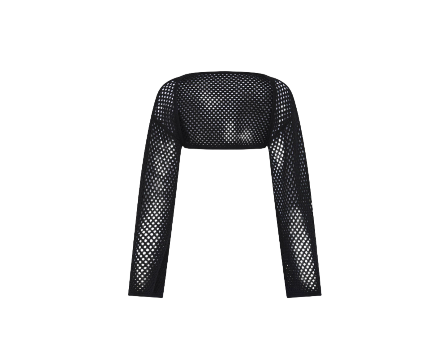 Kulani Kinis Crochet Bolero Top - Black - FINAL SALE