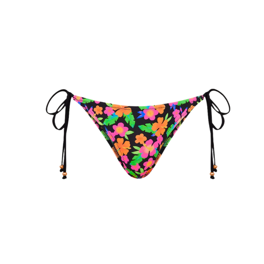 Kulani Kinis Full Coverage Tie Bikini Bottom - Midnight Glow