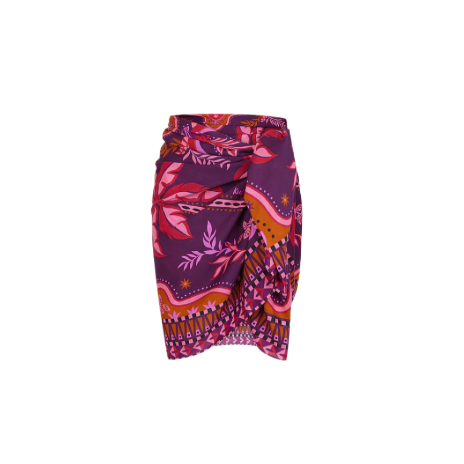 Kulani Kinis Sarong Cover Up - Whiskey Waves