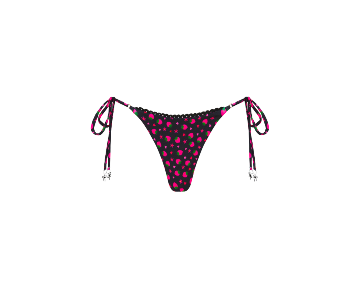 Kulani Kinis Thong Tie Side Bikini Bottom - Ruby Kisses - FINAL SALE
