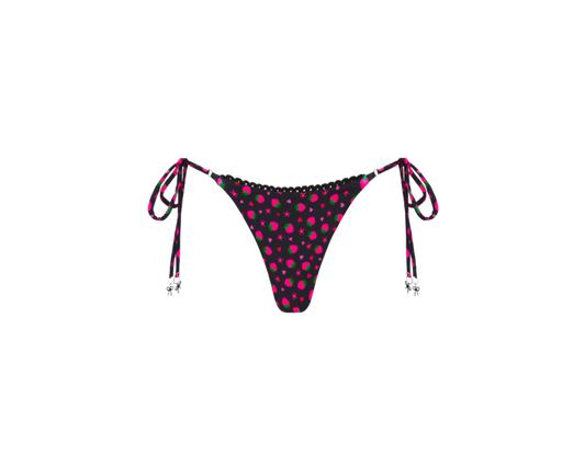 Kulani Kinis Thong Tie Side Bikini Bottom - Ruby Kisses - FINAL SALE