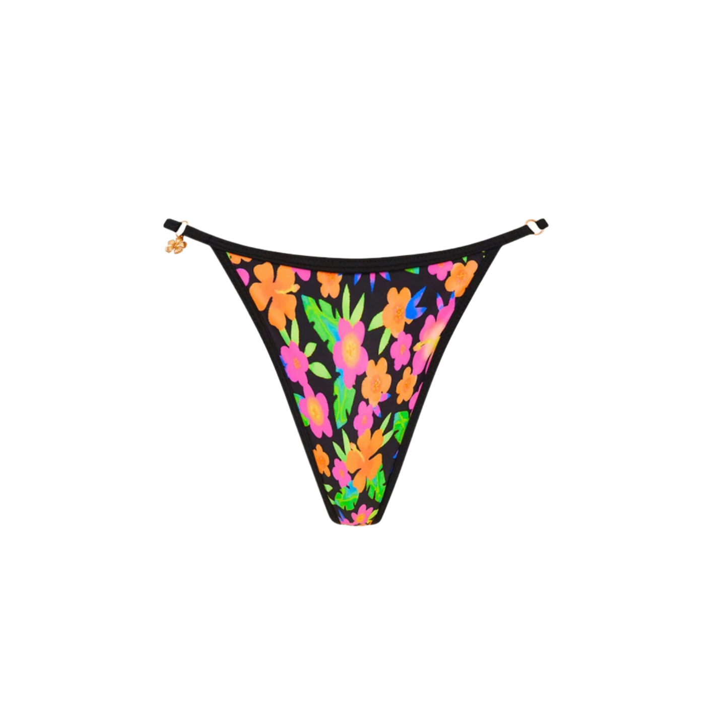 Kulani Kinis Charm Adjustable Cheeky Bikini Bottom - Midnight Glow
