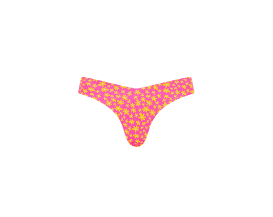 Kulani Kinis V Cheeky Bikini Bottoms - Berry Blush - FINAL SALE