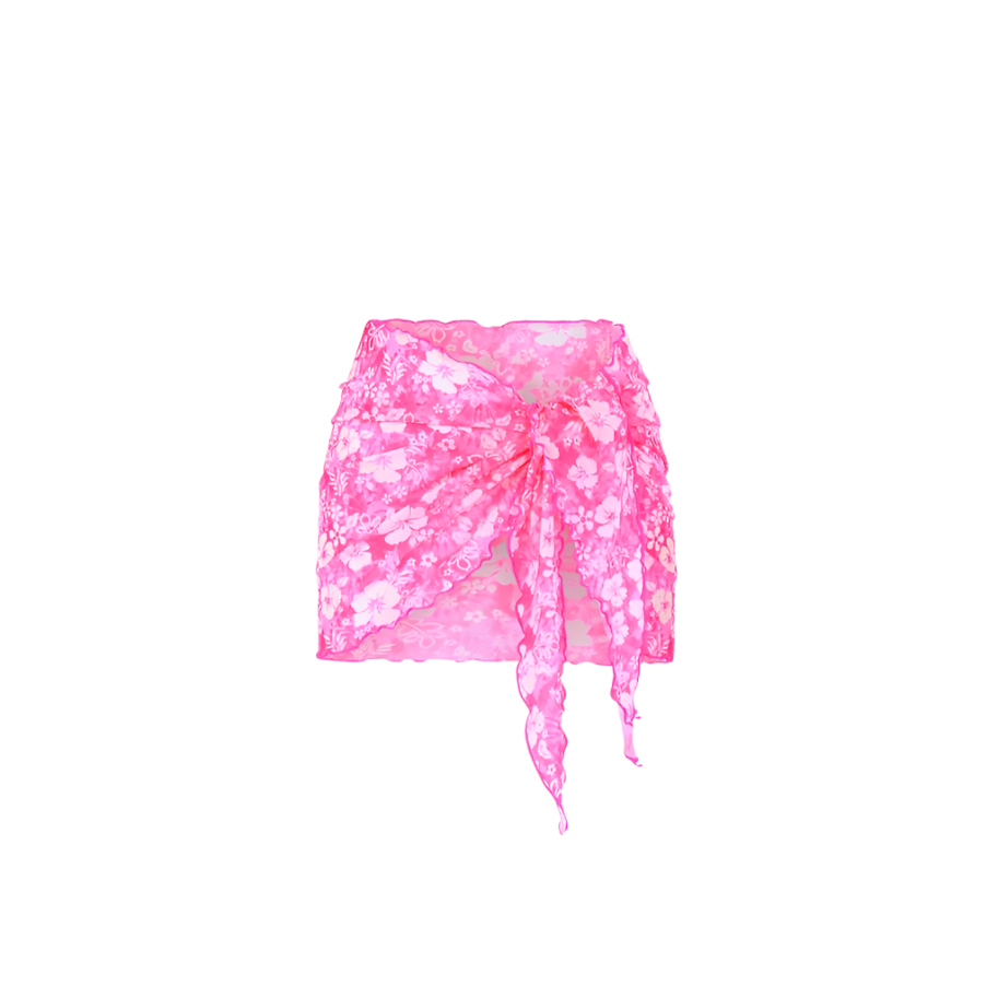 Kulani Kinis Mini Mesh Sarong - Island Blush