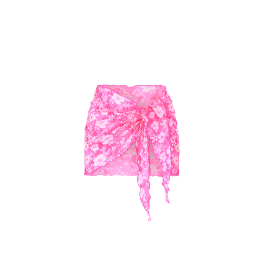 Kulani Kinis Mini Mesh Sarong - Island Blush