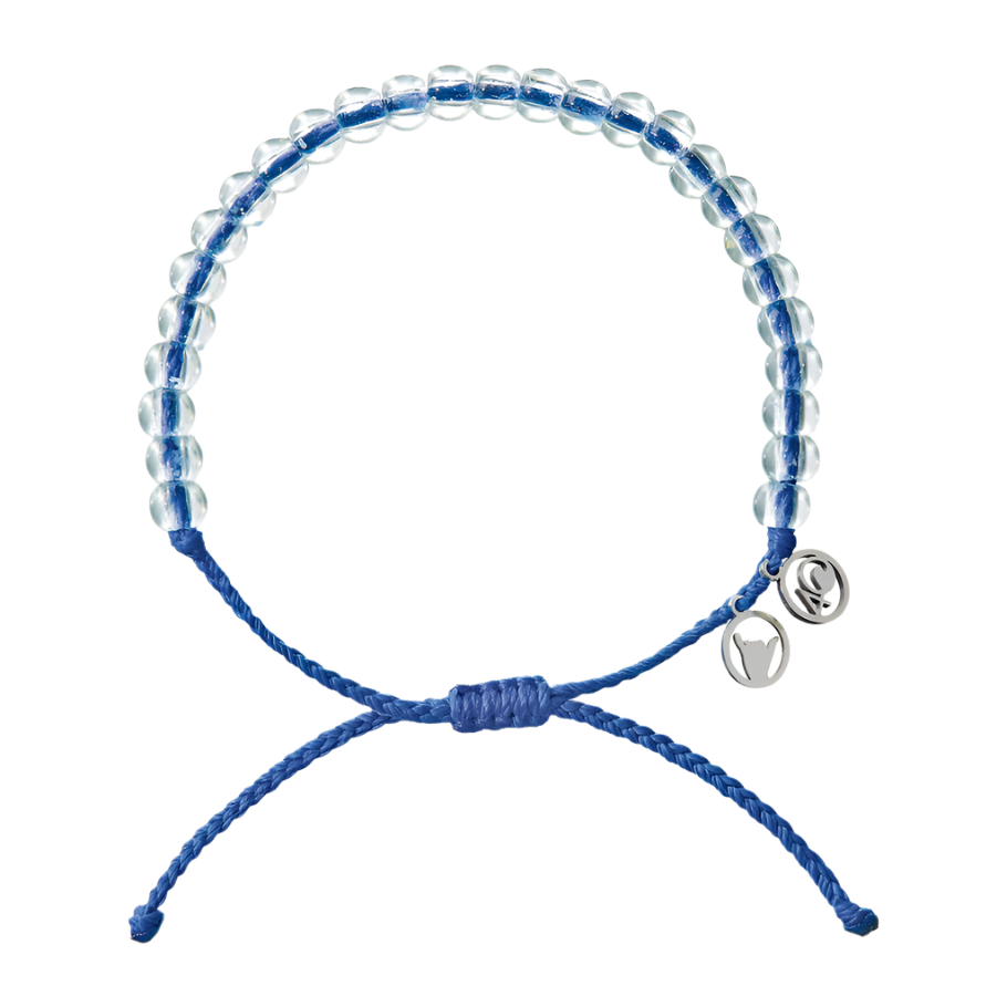 4ocean Signature Blue Beaded Bracelet