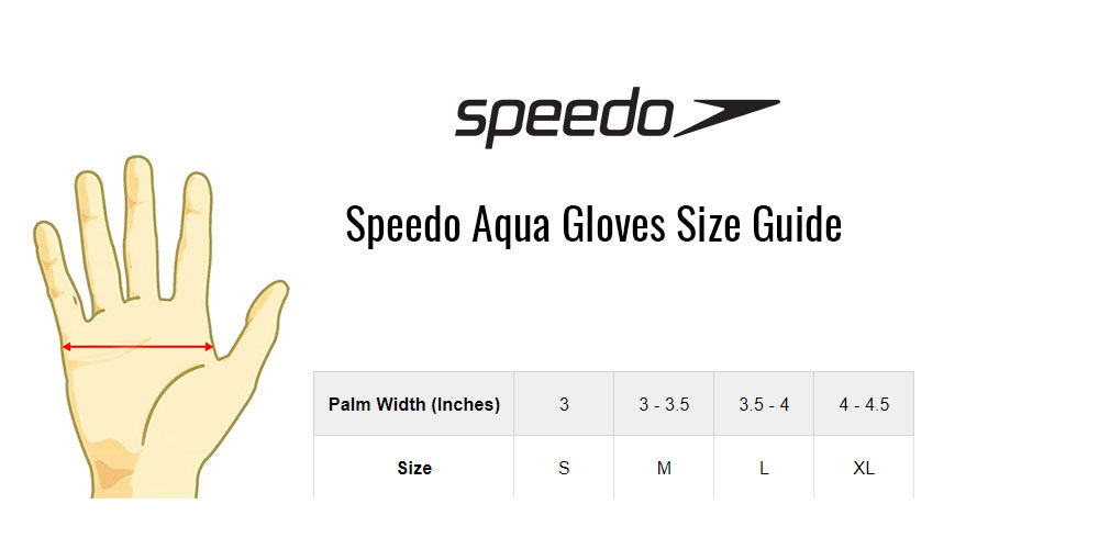Speedo Aquatic Fitness Gloves - Blue