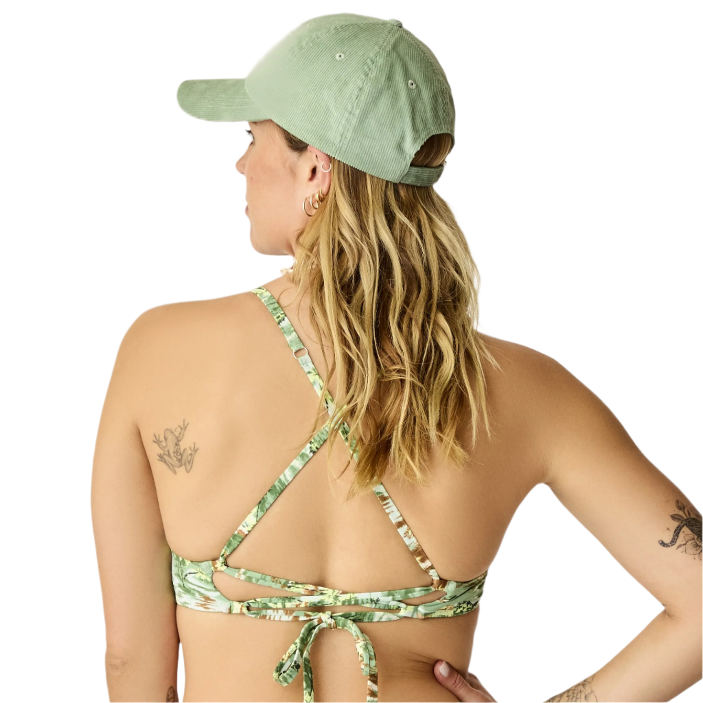 Carve Designs Stevie Reversible Bikini Top - Hula/Haze