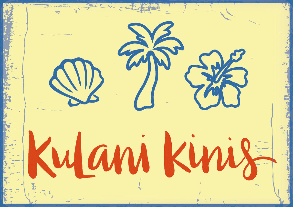 Kulani Kinis Beach Pouch - Limoncello Lagoon