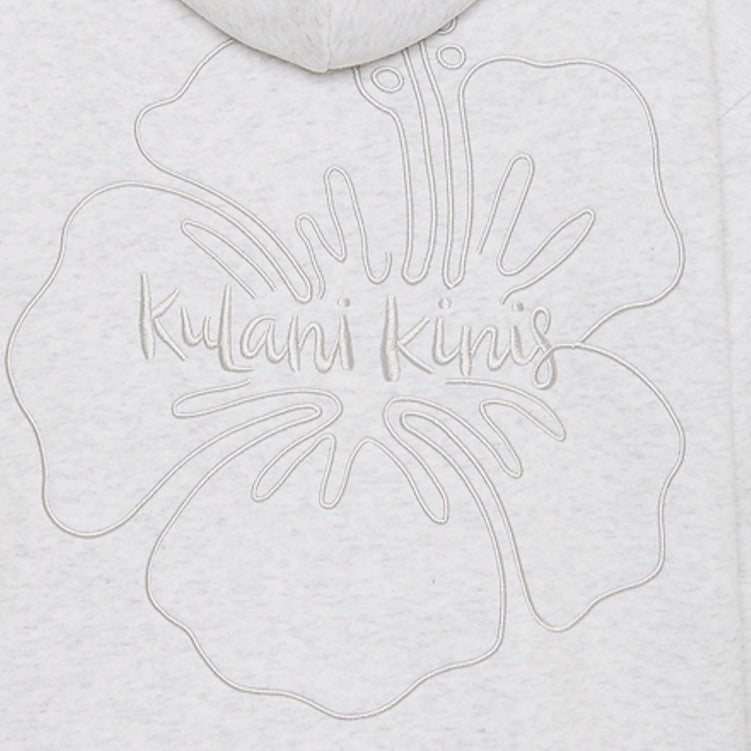 Kulani Kinis Embroidered Track Pants - Silver Stone