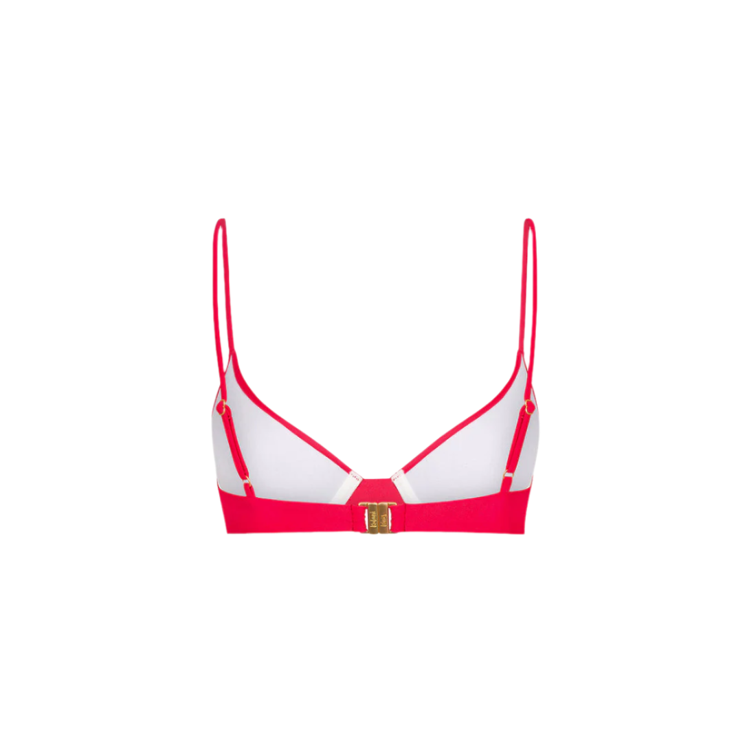 Kulani Kinis Slim Underwire Bra Bikini Top - Cherry Crush