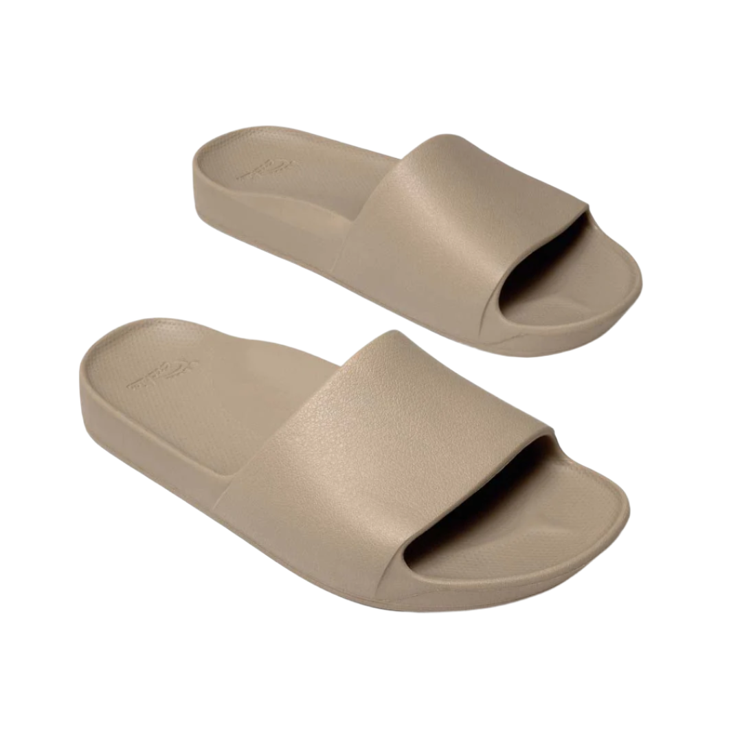 Archies Arch Support Slides - Taupe