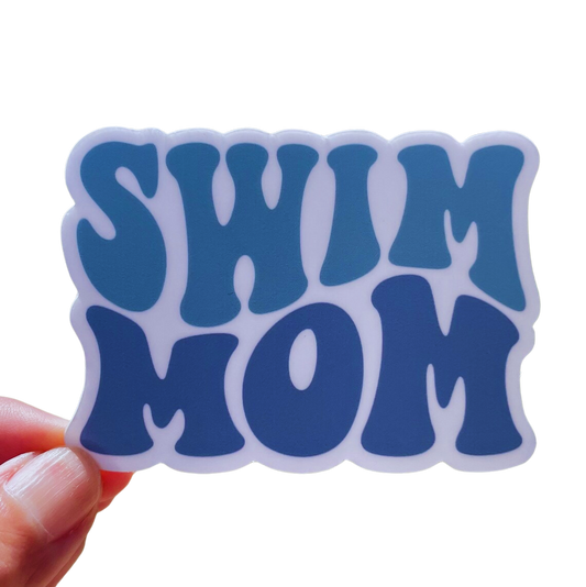 SSR Swim Mom Retro Swim Sticker
