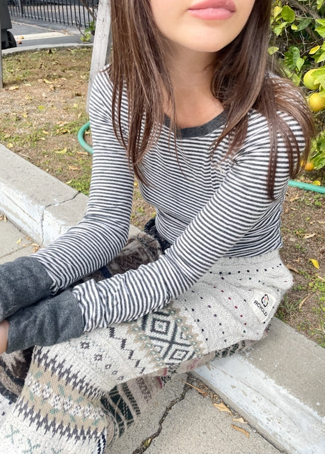 American Recycled Clothing Eco Knit Sweater Pants - Assorted