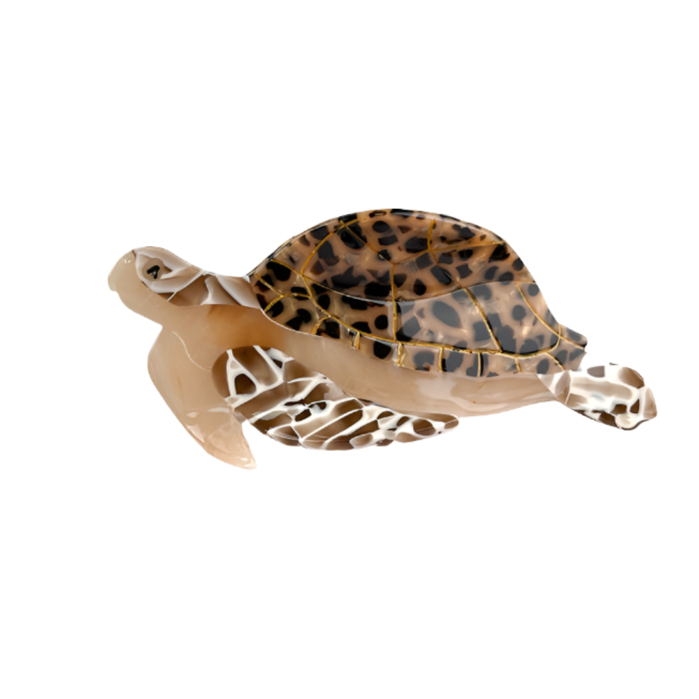 SSR Acetate Turtle Hair Claw Clip - Brown